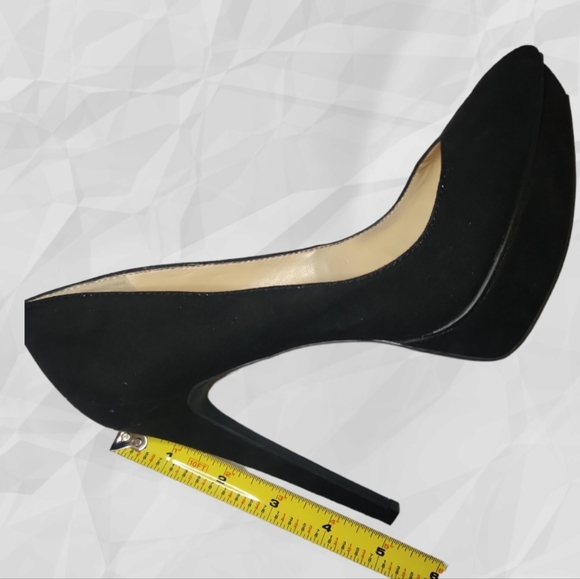 Jessica Simpson "Venisse" Black Stiletto Platform Heels 7.5 - Picture 9 of 10